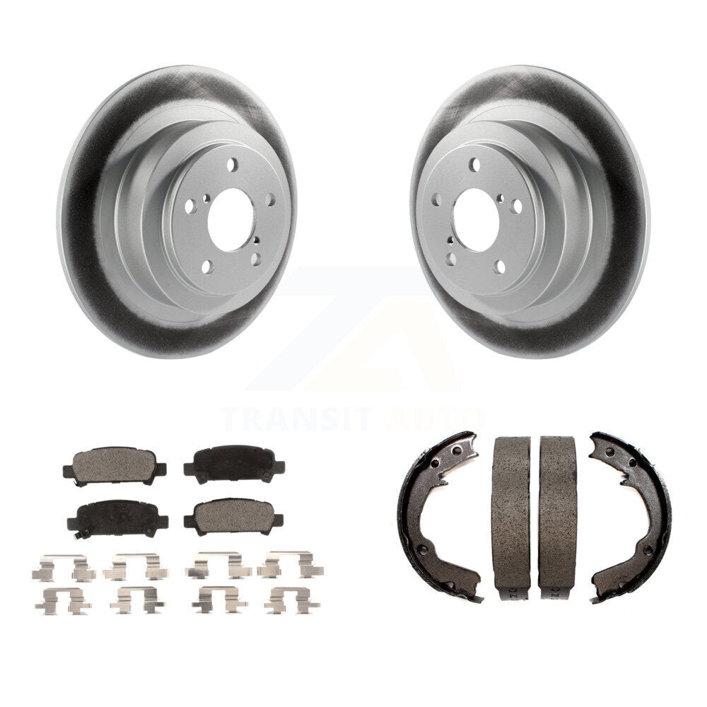 Coated Disc Rotors and Semi-Metallic Brake Pads Kit-KGF-103489 - Kit.bestparts.ca