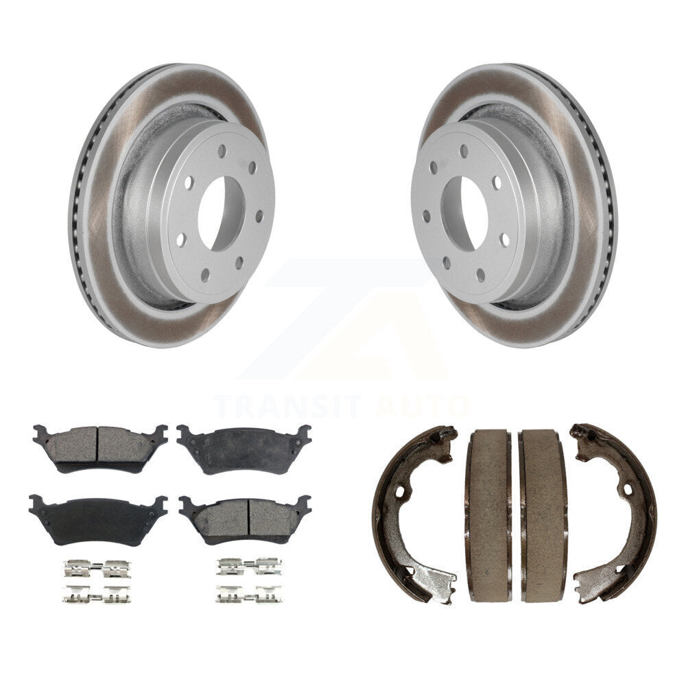 Coated Disc Rotors and Semi-Metallic Brake Pads Kit-KGF-103506 - Kit.bestparts.ca