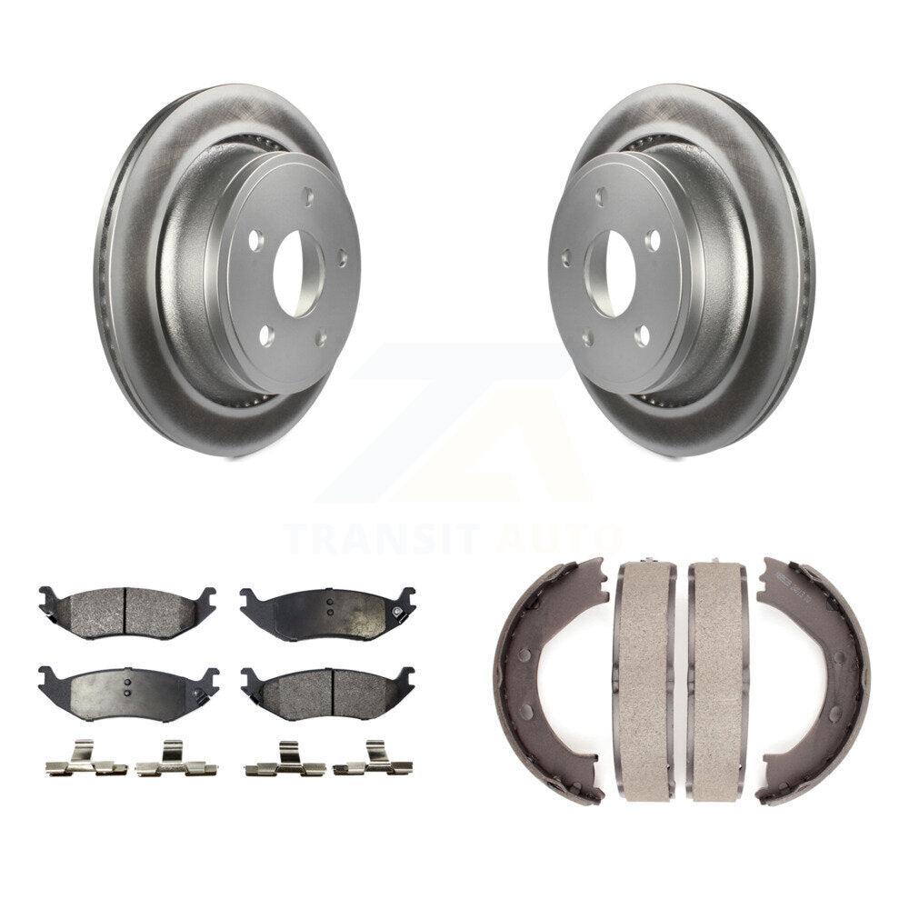 Coated Disc Rotors and Semi-Metallic Brake Pads Kit-KGF-103509 - Kit.bestparts.ca Kit.bestparts.ca