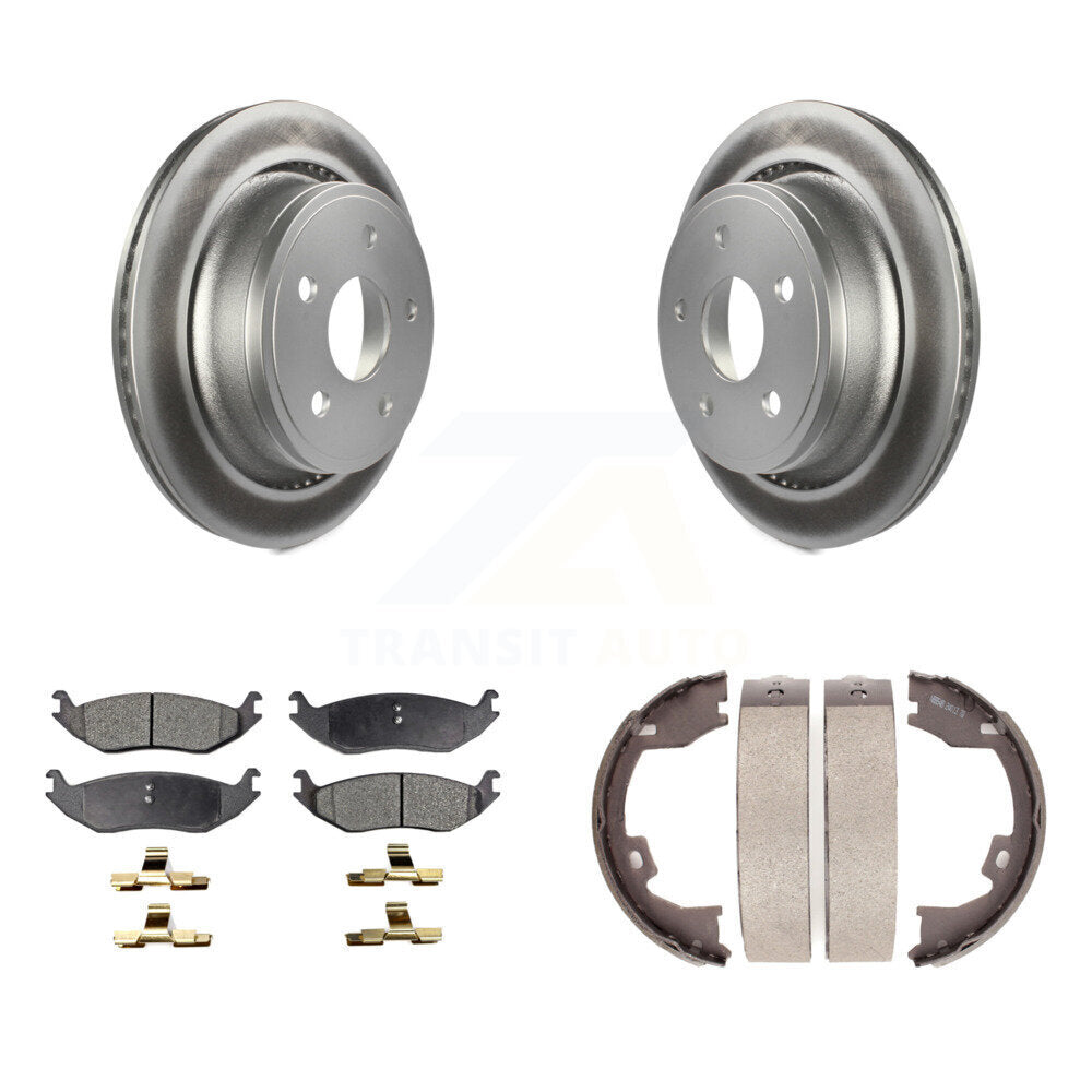 Coated Disc Rotors and Semi-Metallic Brake Pads Kit-KGF-103512 - Kit.bestparts.ca Kit.bestparts.ca