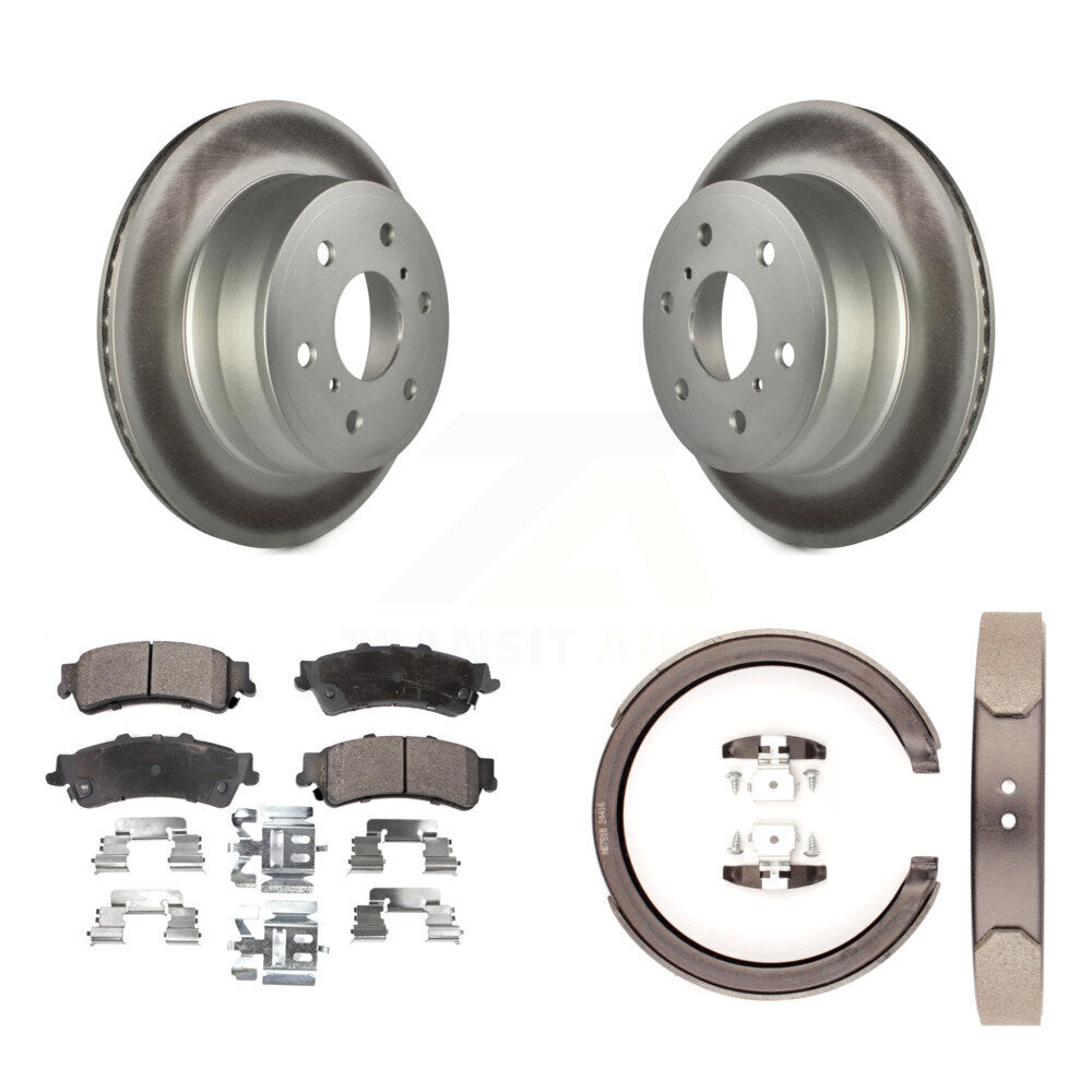 Coated Disc Rotors and Semi-Metallic Brake Pads Kit-KGF-103517 - Kit.bestparts.ca