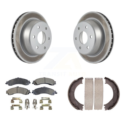 Coated Disc Rotors and Semi-Metallic Brake Pads Kit-KGF-103520 - Kit.bestparts.ca
