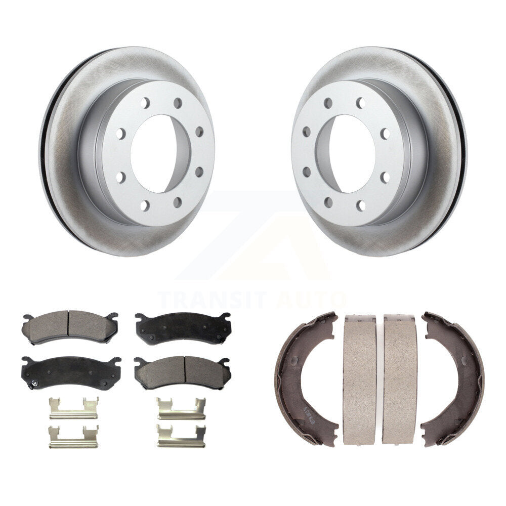 Coated Disc Rotors and Semi-Metallic Brake Pads Kit-KGF-103524 - Kit.bestparts.ca