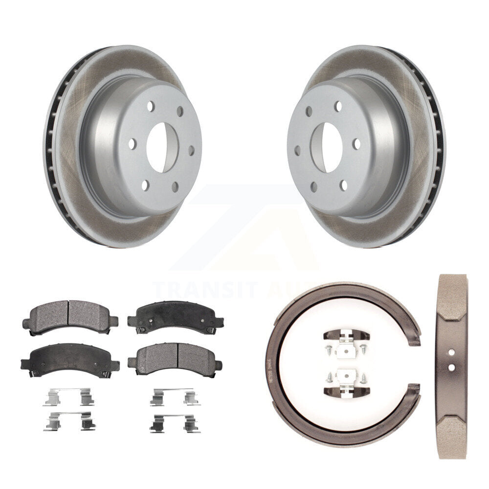 Coated Disc Rotors and Semi-Metallic Brake Pads Kit-KGF-103526 - Kit.bestparts.ca