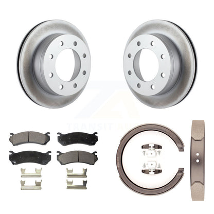 Coated Disc Rotors and Semi-Metallic Brake Pads Kit-KGF-103535 - Kit.bestparts.ca