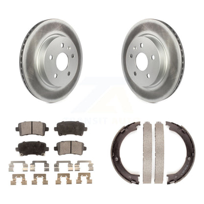 Coated Disc Rotors and Semi-Metallic Brake Pads Kit-KGF-103536 - Kit.bestparts.ca