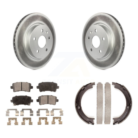 Coated Disc Rotors and Semi-Metallic Brake Pads Kit-KGF-103536 - Kit.bestparts.ca