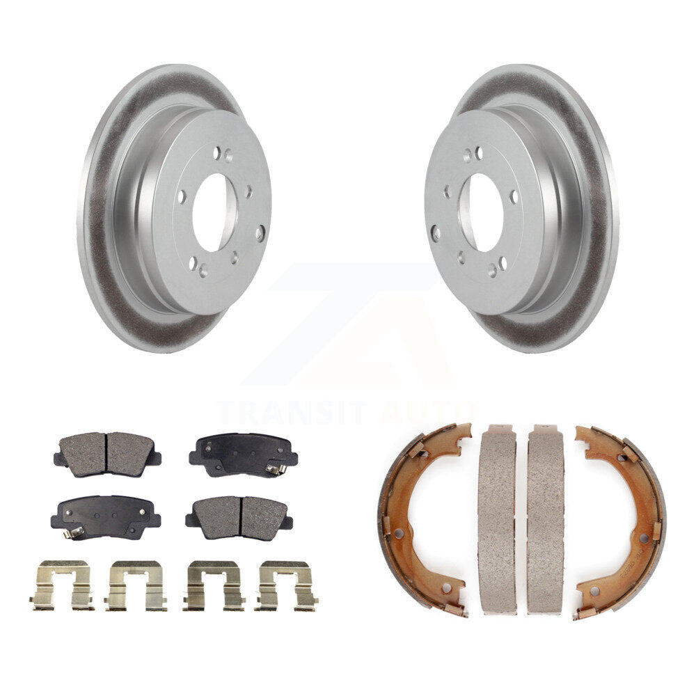 Coated Disc Rotors and Semi-Metallic Brake Pads Kit-KGF-103538 - Kit.bestparts.ca Kit.bestparts.ca