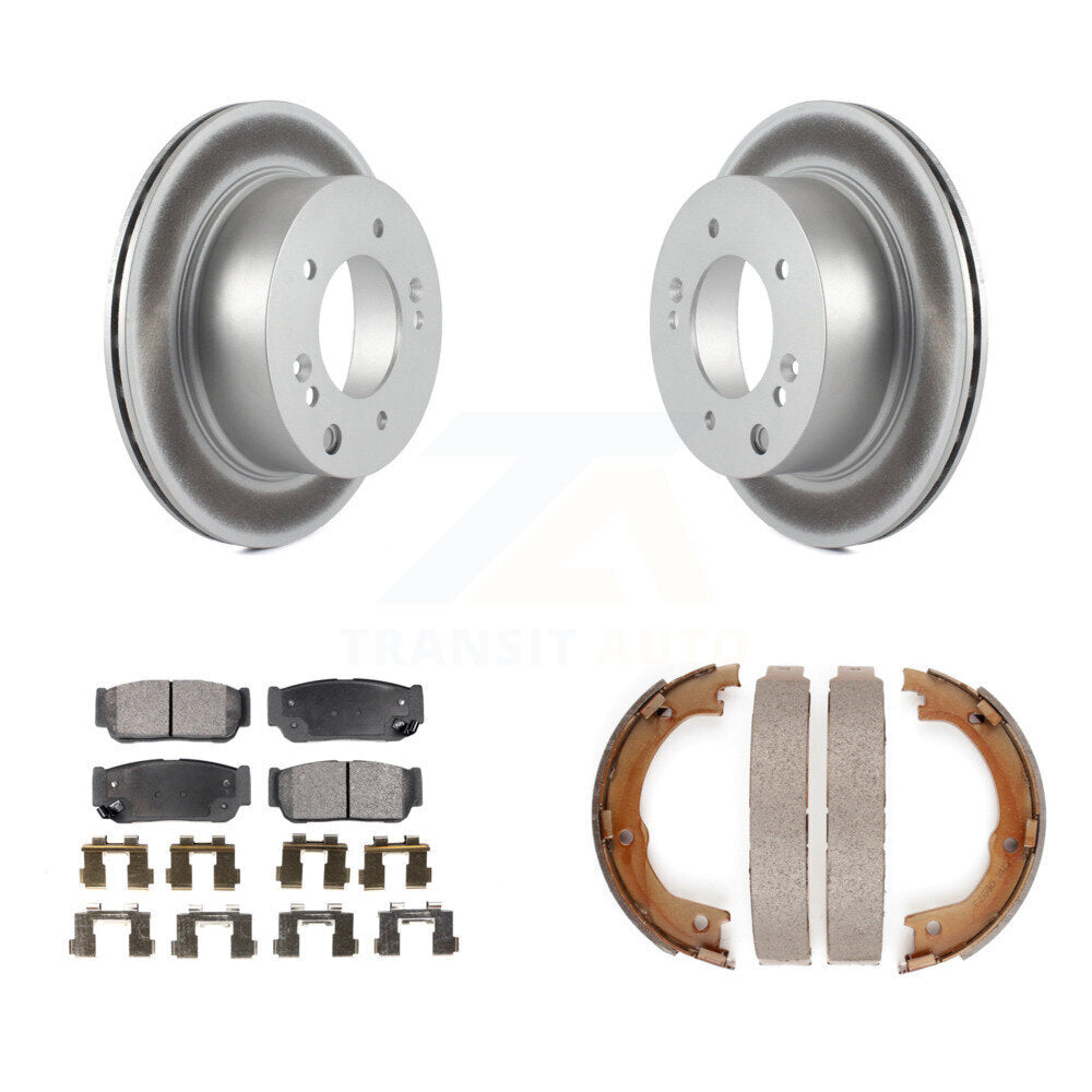 Coated Disc Rotors and Semi-Metallic Brake Pads Kit-KGF-103558 - Kit.bestparts.ca Kit.bestparts.ca