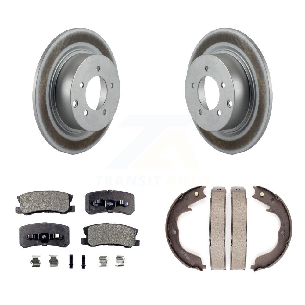 Coated Disc Rotors and Semi-Metallic Brake Pads Kit-KGF-103563 - Kit.bestparts.ca
