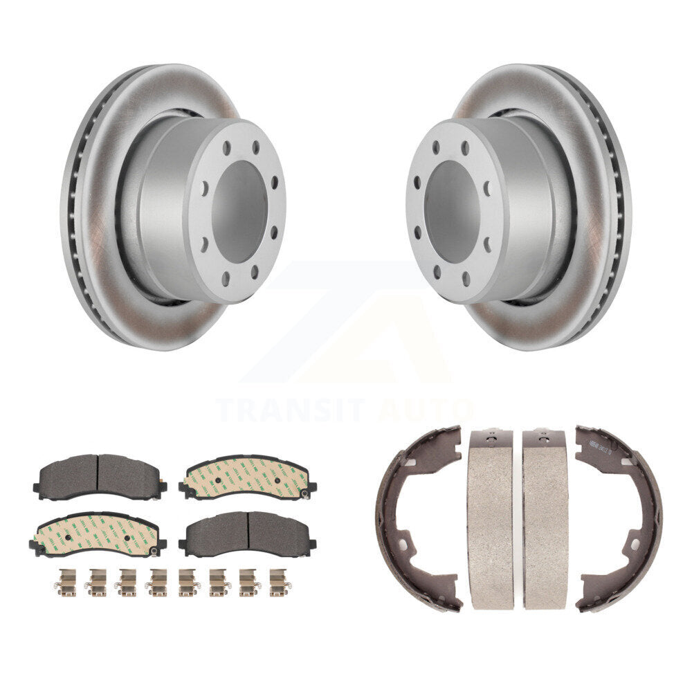 Coated Disc Rotors and Semi-Metallic Brake Pads Kit-KGF-103565 - Kit.bestparts.ca