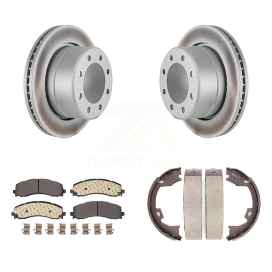 Coated Disc Rotors and Semi-Metallic Brake Pads Kit-KGF-103565 - Kit.bestparts.ca