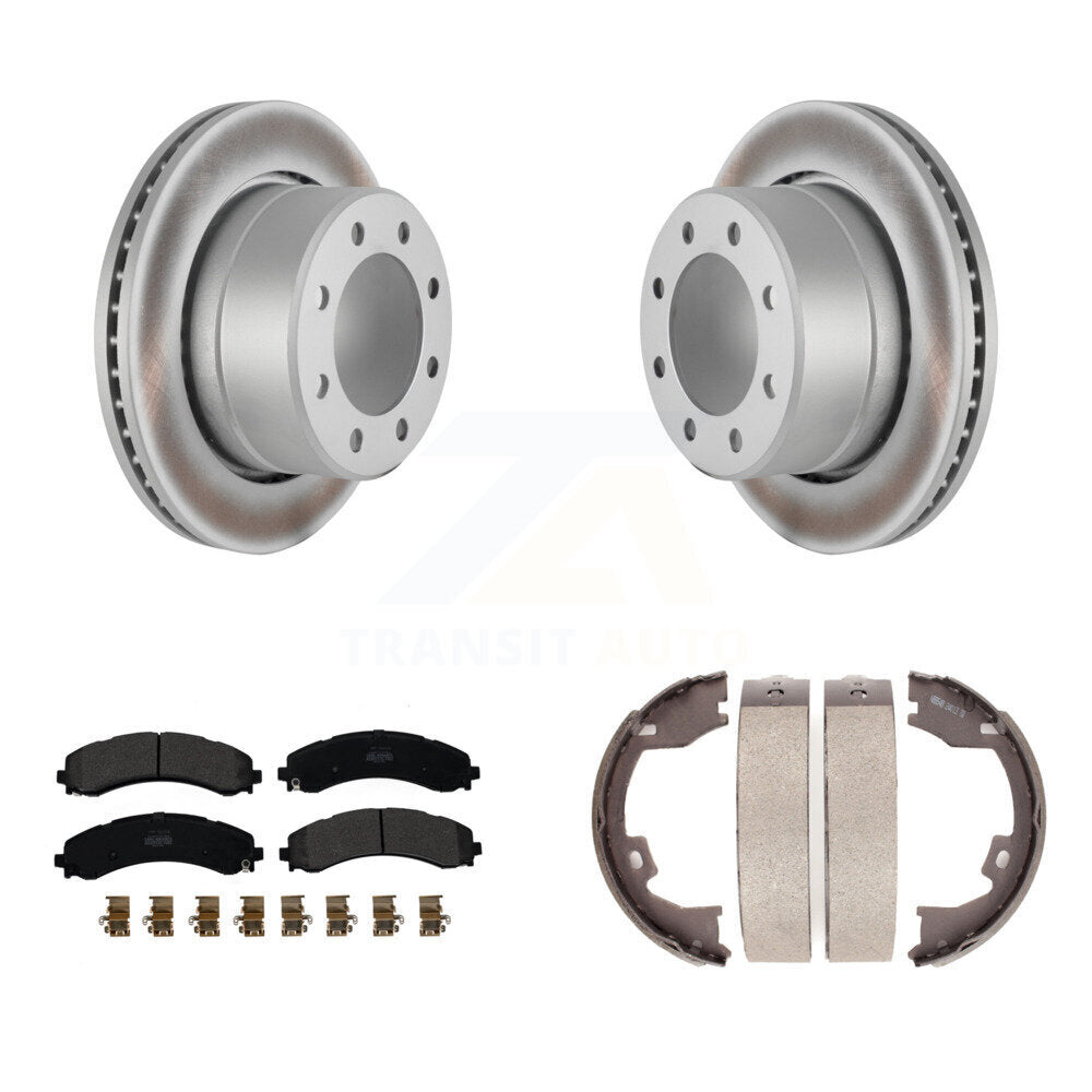 Coated Disc Rotors and Semi-Metallic Brake Pads Kit-KGF-103566 - Kit.bestparts.ca