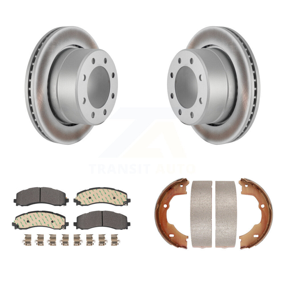 Coated Disc Rotors and Semi-Metallic Brake Pads Kit-KGF-103567 - Kit.bestparts.ca