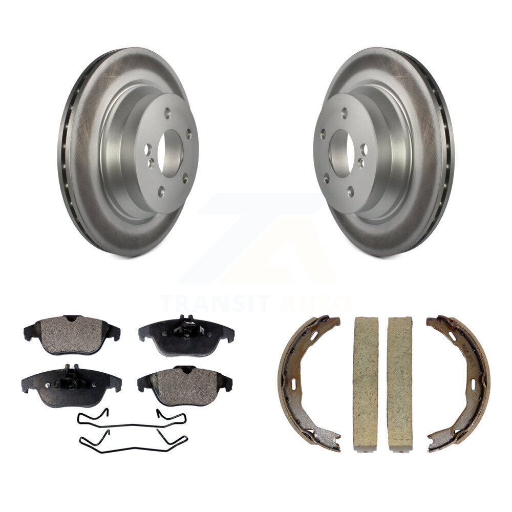 Coated Disc Rotors and Semi-Metallic Brake Pads Kit-KGF-103574 - Kit.bestparts.ca