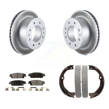 Coated Disc Rotors and Semi-Metallic Brake Pads Kit-KGF-103588 - Kit.bestparts.ca