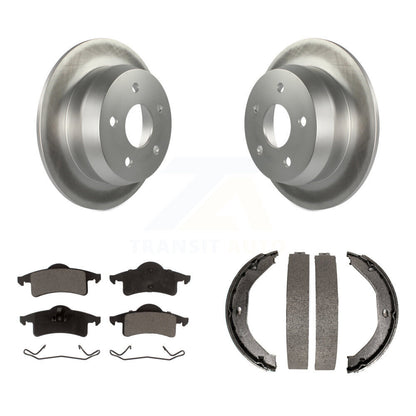 Coated Disc Rotors and Semi-Metallic Brake Pads Kit-KGF-103593 - Kit.bestparts.ca