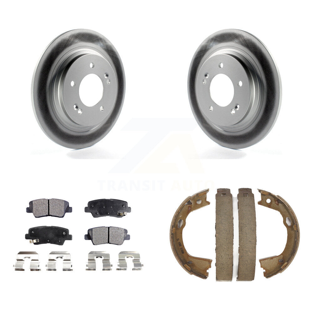 Coated Disc Rotors and Semi-Metallic Brake Pads Kit-KGF-103595 - Kit.bestparts.ca Kit.bestparts.ca