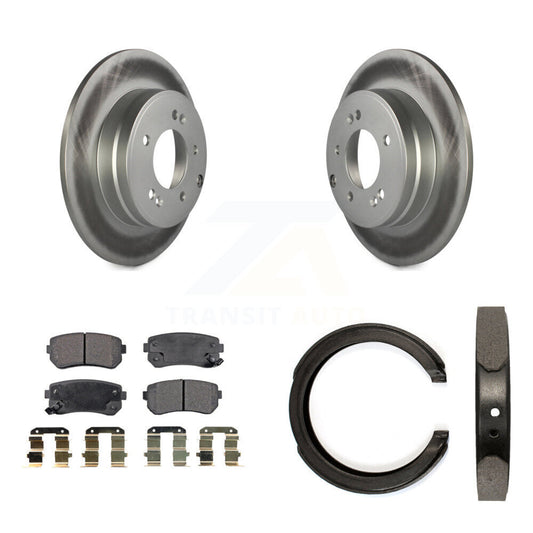 Coated Disc Rotors and Semi-Metallic Brake Pads Kit-KGF-103596 - Kit.bestparts.ca