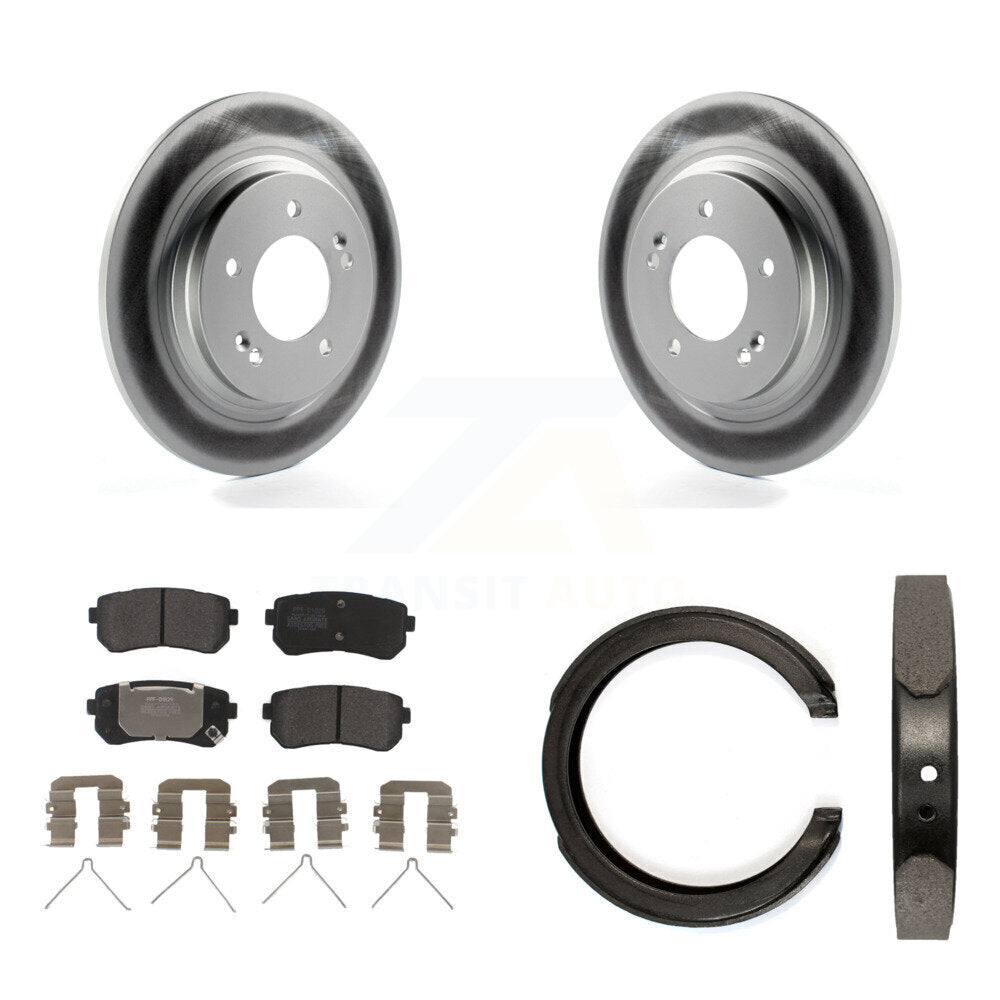 Coated Disc Rotors and Semi-Metallic Brake Pads Kit-KGF-103599 - Kit.bestparts.ca Kit.bestparts.ca