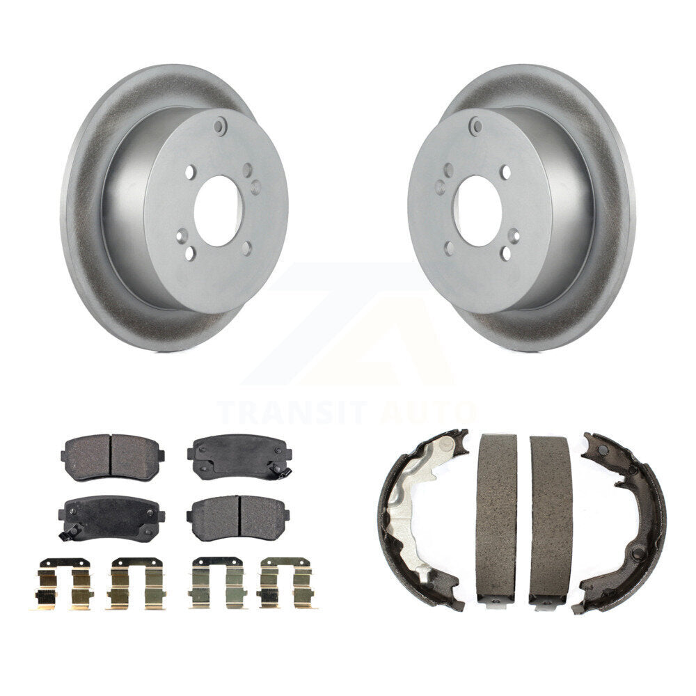 Coated Disc Rotors and Semi-Metallic Brake Pads Kit-KGF-103601 - Kit.bestparts.ca
