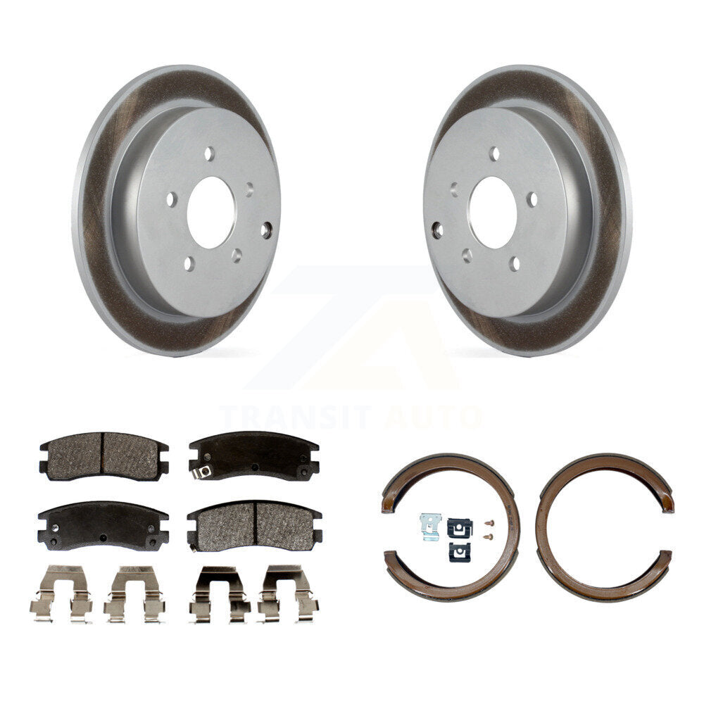 Coated Disc Rotors and Semi-Metallic Brake Pads Kit-KGF-103604 - Kit.bestparts.ca