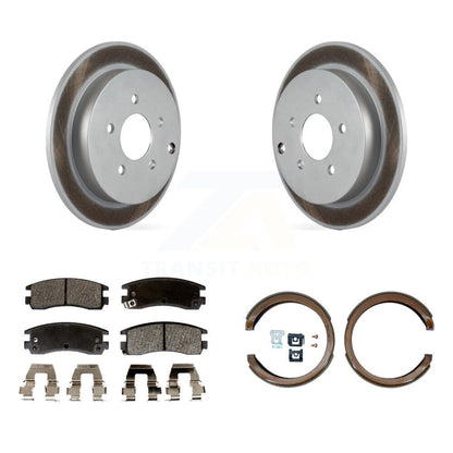 Coated Disc Rotors and Semi-Metallic Brake Pads Kit-KGF-103604 - Kit.bestparts.ca