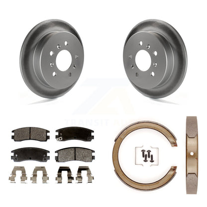 Coated Disc Rotors and Semi-Metallic Brake Pads Kit-KGF-103605 - Kit.bestparts.ca
