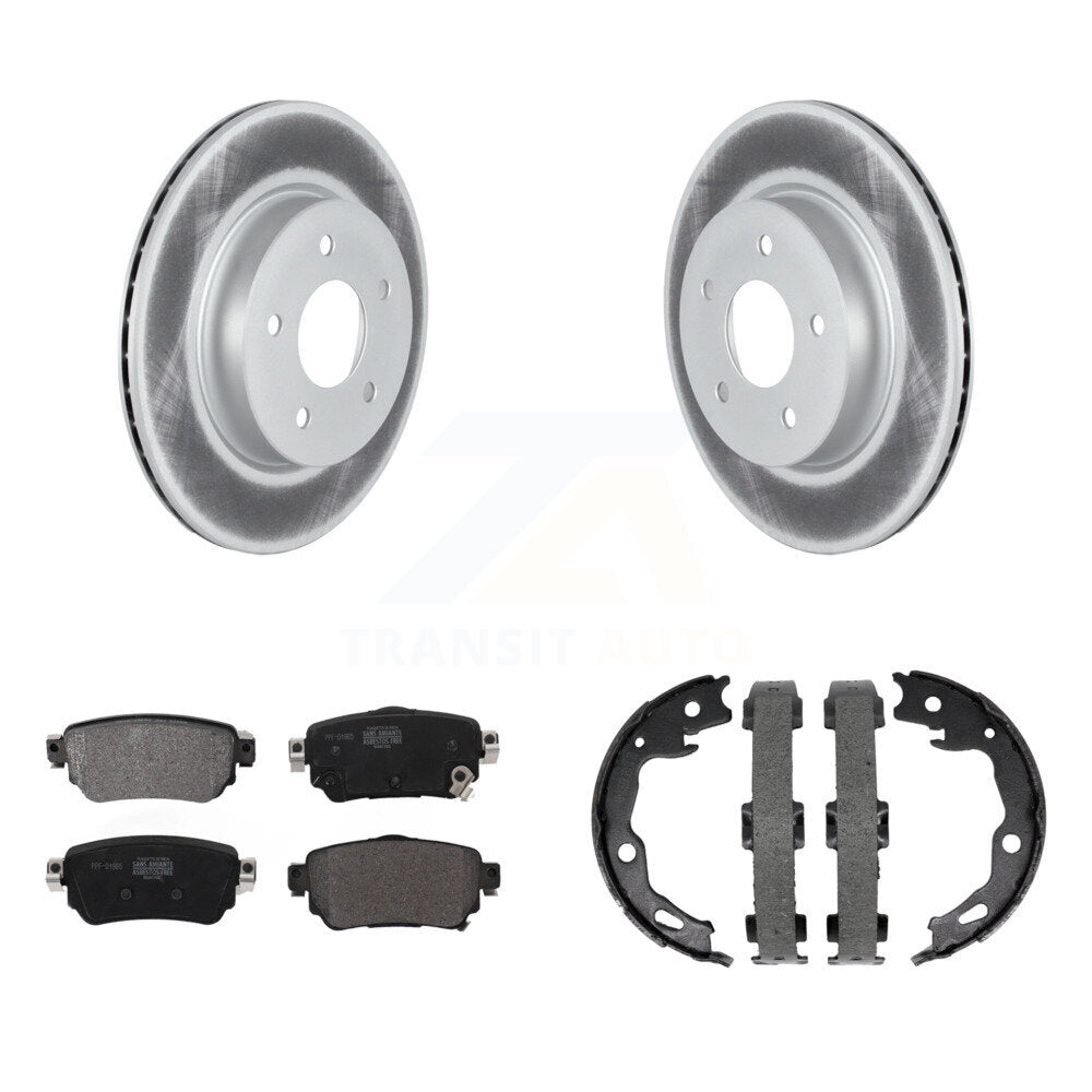 disc rotors and semi metallic brake pads-kgf-103607 - Kit.bestparts.ca