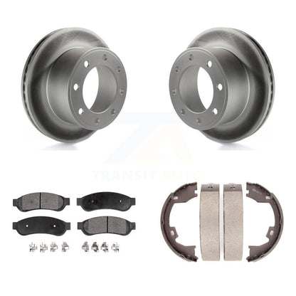 Coated Disc Rotors and Semi-Metallic Brake Pads Kit-KGF-103611 - Kit.bestparts.ca