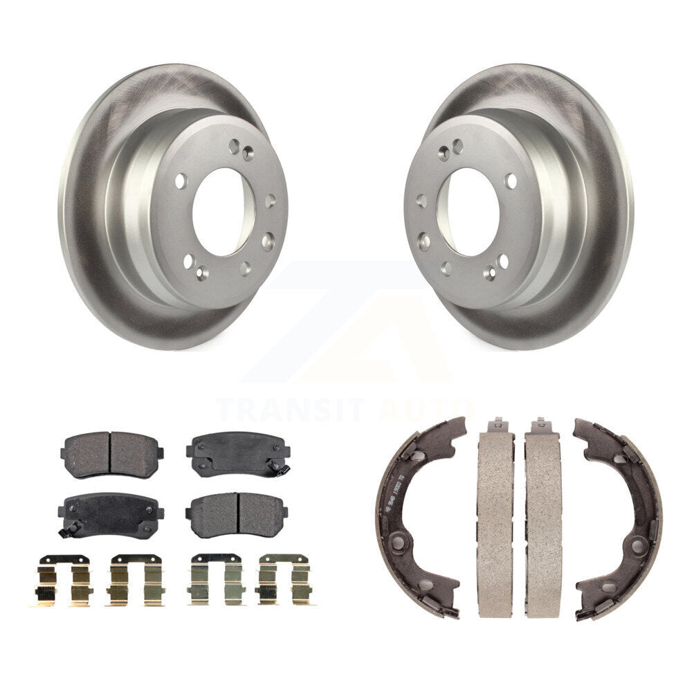 Coated Disc Rotors and Semi-Metallic Brake Pads Kit-KGF-103613 - Kit.bestparts.ca
