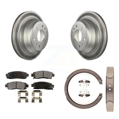 Coated Disc Rotors and Semi-Metallic Brake Pads Kit-KGF-103620 - Kit.bestparts.ca