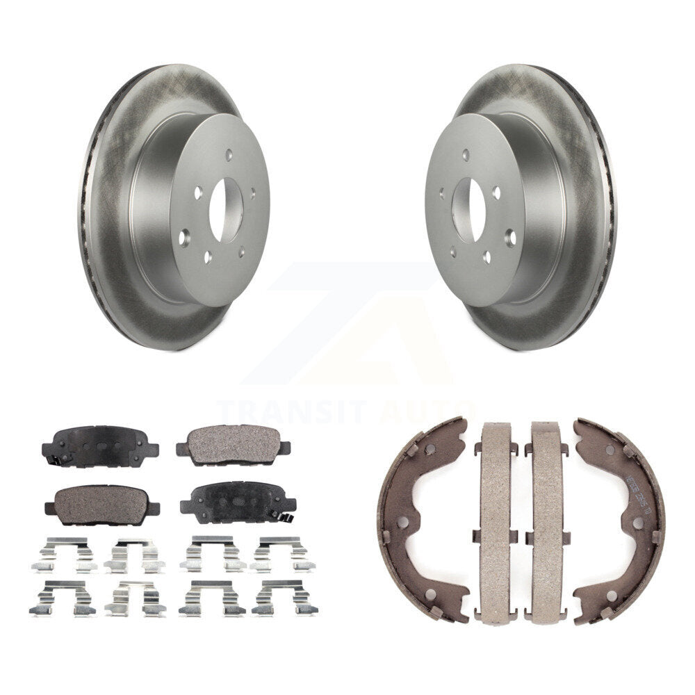 Coated Disc Rotors and Semi-Metallic Brake Pads Kit-KGF-103629 - Kit.bestparts.ca