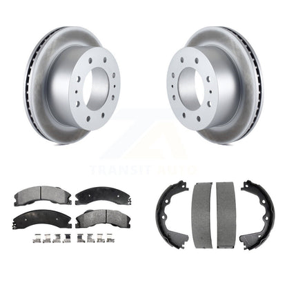 Coated Disc Rotors and Semi-Metallic Brake Pads Kit-KGF-103642 - Kit.bestparts.ca