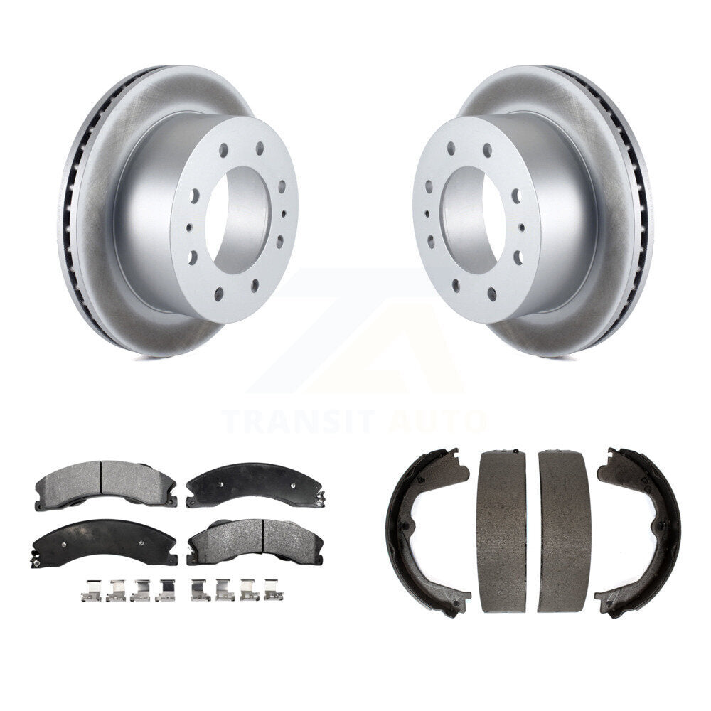 Coated Disc Rotors and Semi-Metallic Brake Pads Kit-KGF-103643 - Kit.bestparts.ca