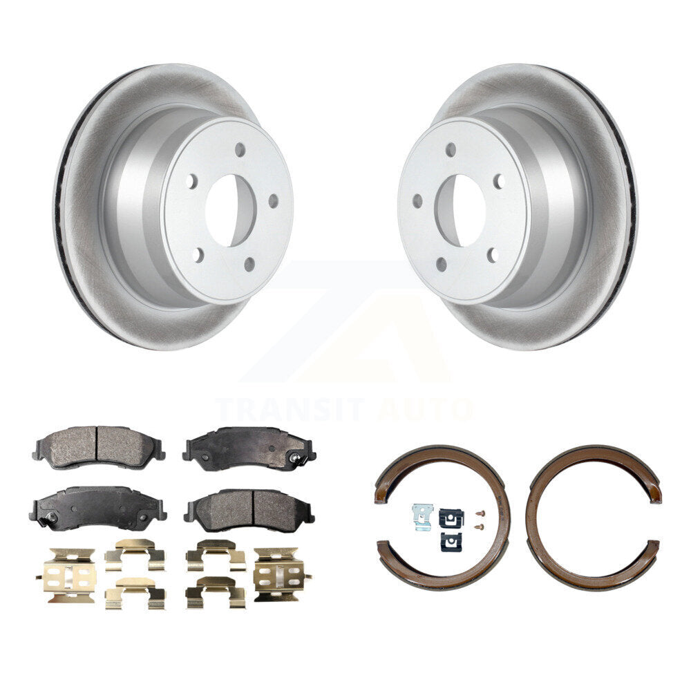 coated disc rotors and semi metallic brake pads-kgf-103644 - Kit.bestparts.ca