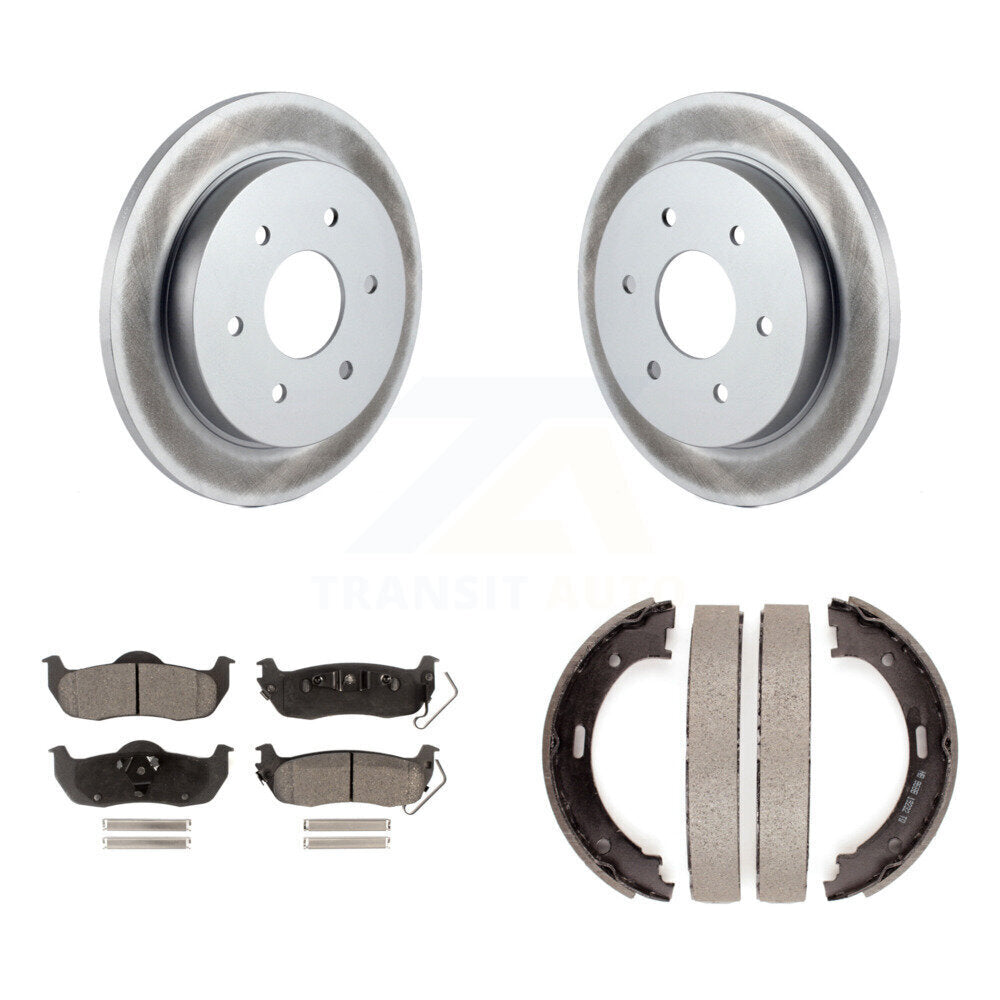 Coated Disc Rotors and Semi-Metallic Brake Pads Kit-KGF-103647 - Kit.bestparts.ca