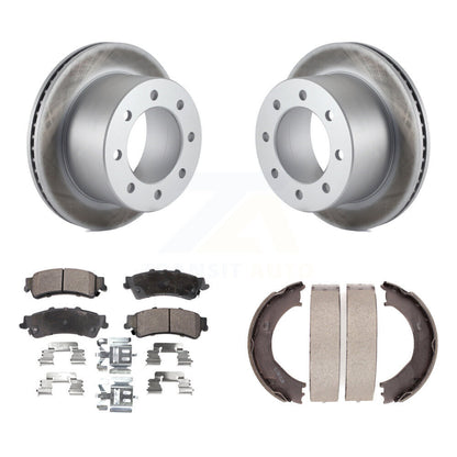 Coated Disc Rotors and Semi-Metallic Brake Pads Kit-KGF-103648 - Kit.bestparts.ca