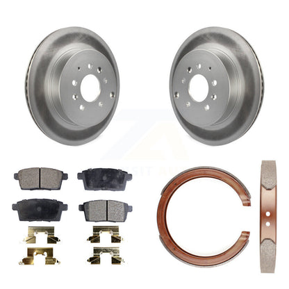 Coated Disc Rotors and Semi-Metallic Brake Pads Kit-KGF-103656 - Kit.bestparts.ca
