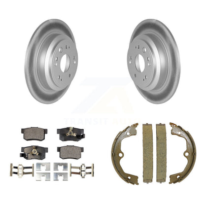 Coated Disc Rotors and Semi-Metallic Brake Pads Kit-KGF-103657 - Kit.bestparts.ca