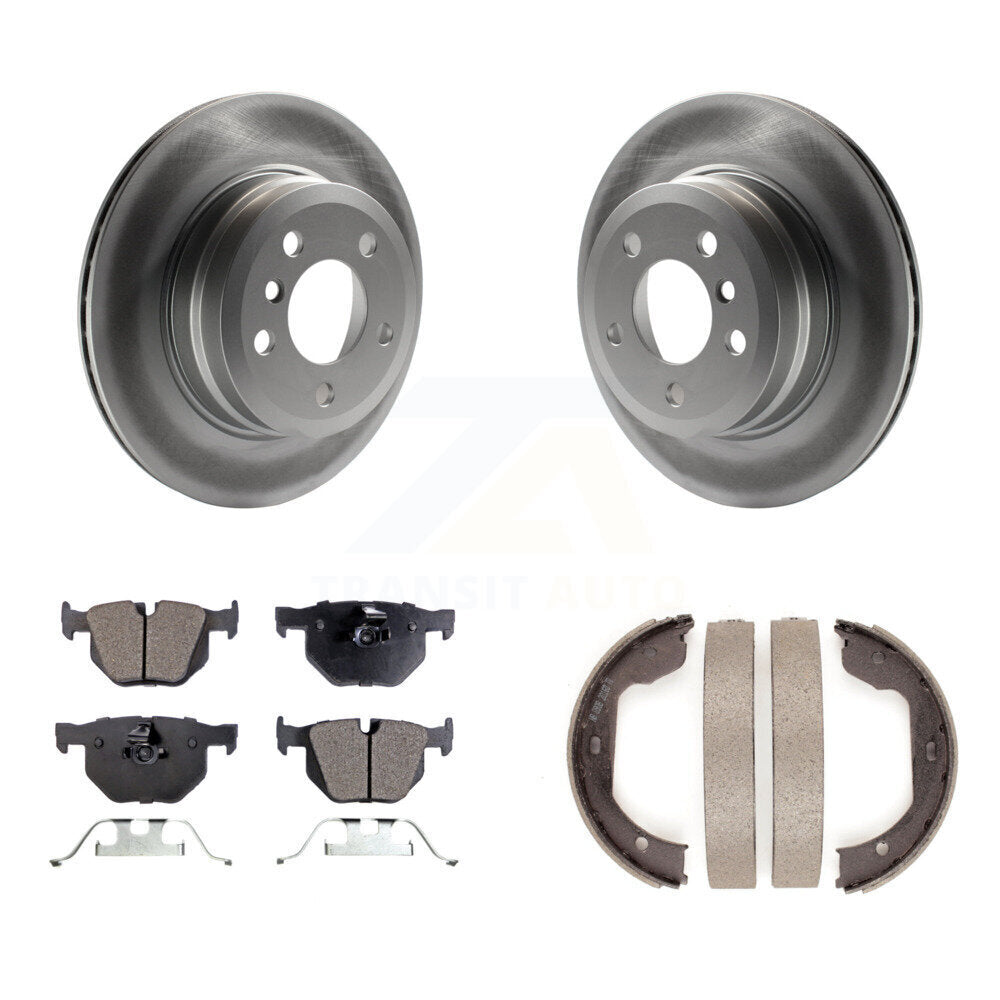 Coated Disc Rotors and Semi-Metallic Brake Pads Kit-KGF-103658 - Kit.bestparts.ca