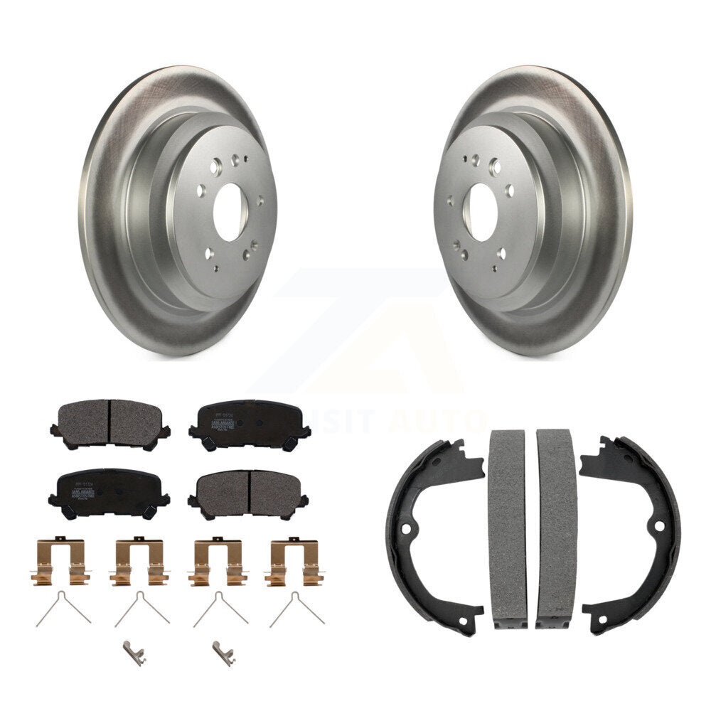 Coated Disc Rotors and Semi-Metallic Brake Pads Kit-KGF-103661 - Kit.bestparts.ca Kit.bestparts.ca