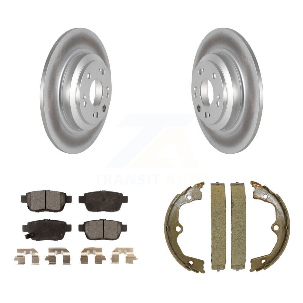 Coated Disc Rotors and Semi-Metallic Brake Pads Kit-KGF-103662 - Kit.bestparts.ca