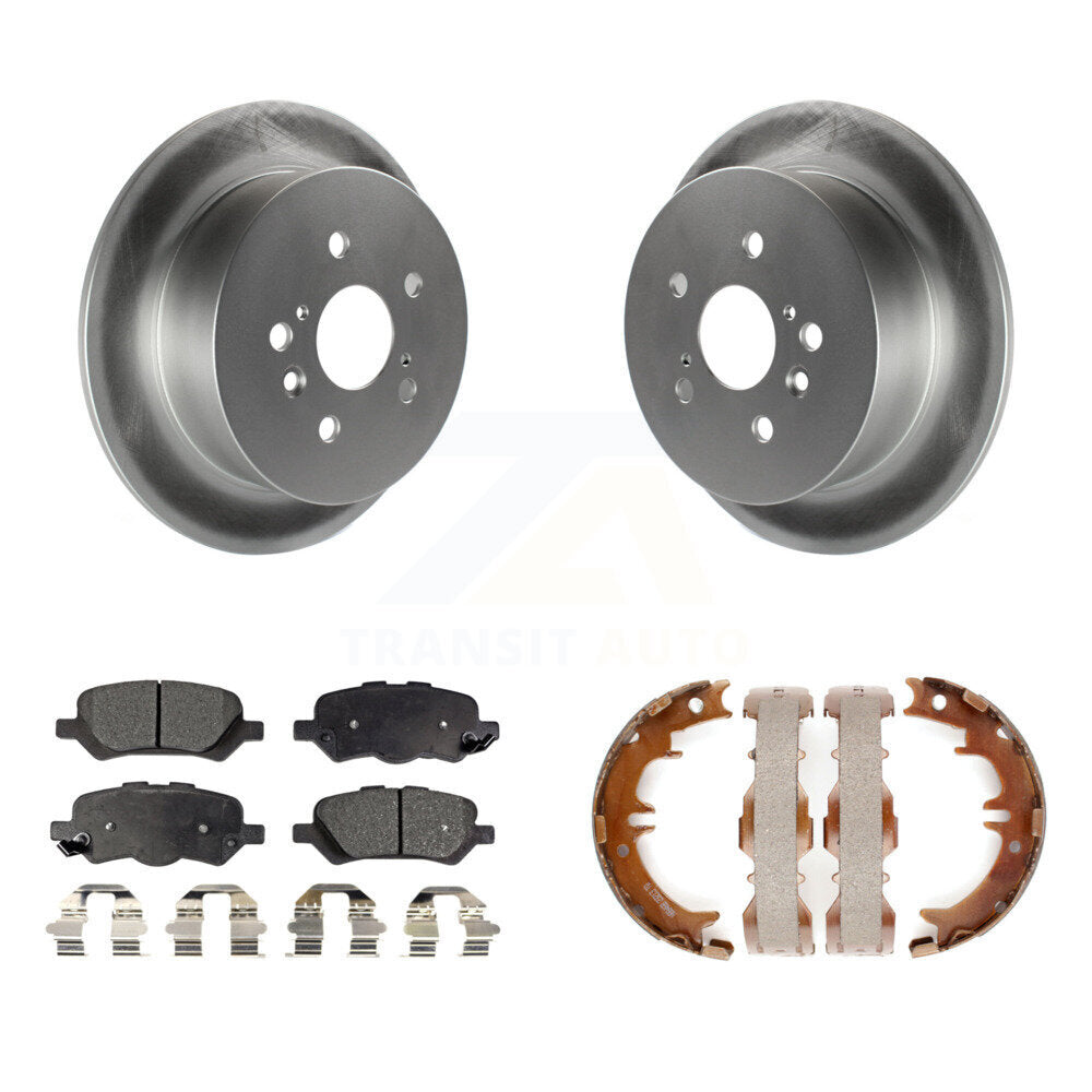 Coated Disc Rotors and Semi-Metallic Brake Pads Kit-KGF-103663 - Kit.bestparts.ca