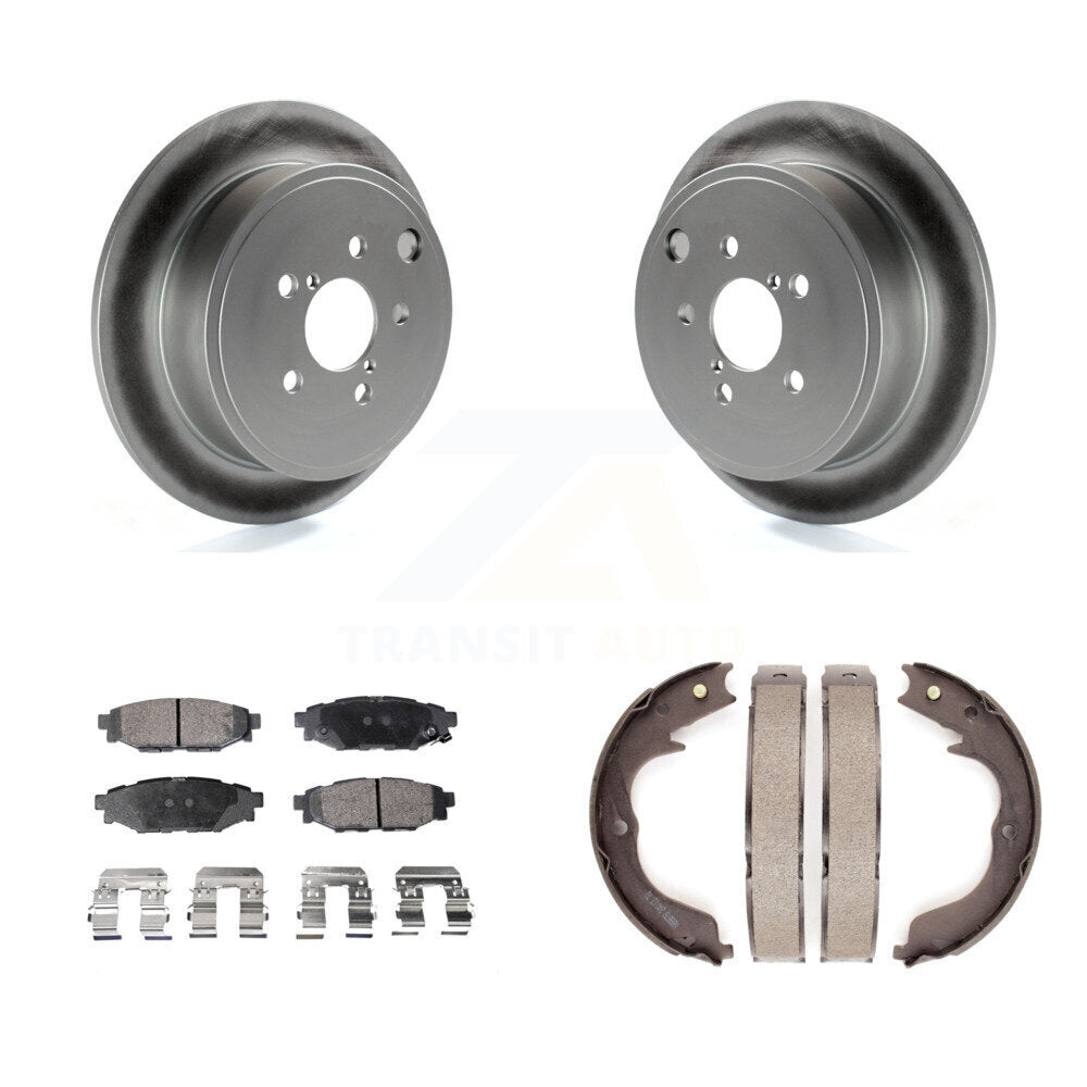 Coated Disc Rotors and Semi-Metallic Brake Pads Kit-KGF-103664 - Kit.bestparts.ca