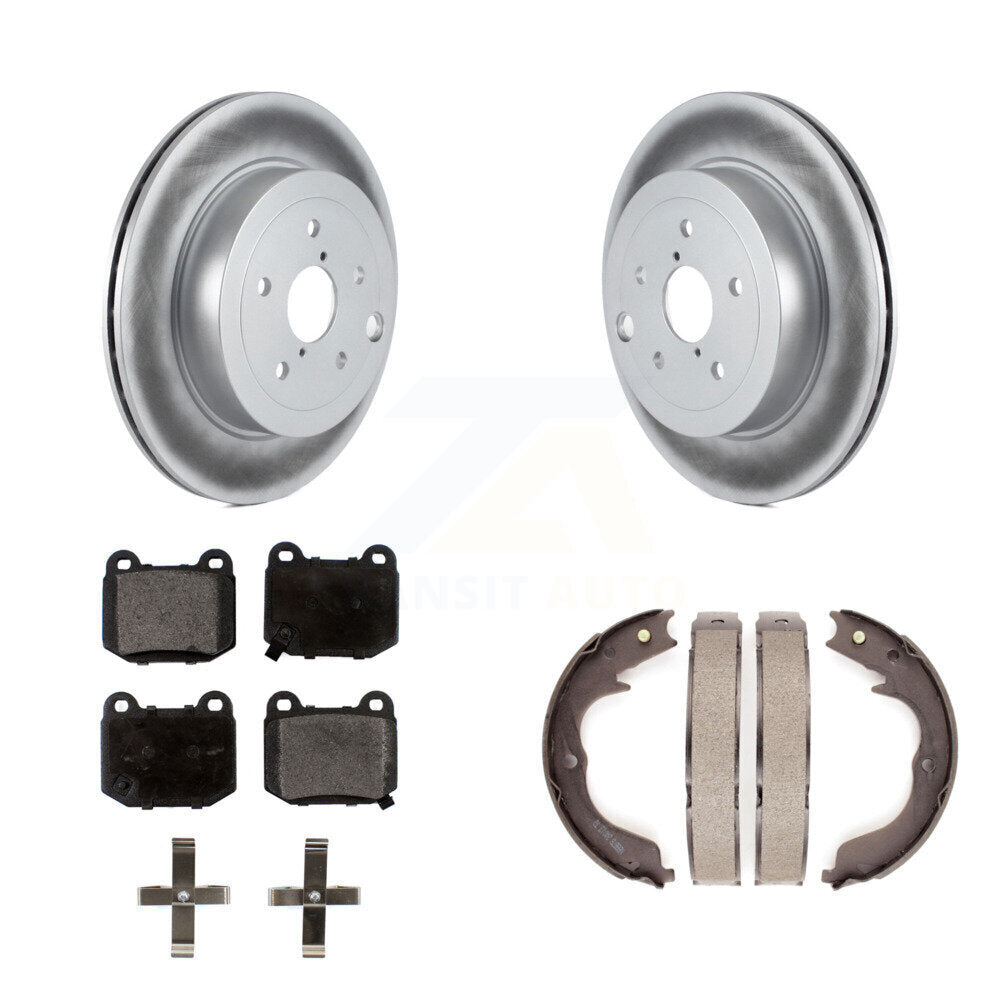 coated disc rotors and semi metallic brake pads-kgf-103665 - Kit.bestparts.ca