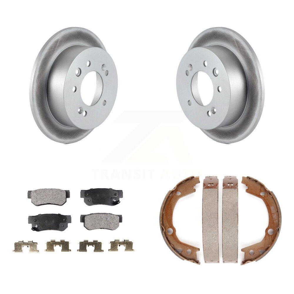 Coated Disc Rotors and Semi-Metallic Brake Pads Kit-KGF-103668 - Kit.bestparts.ca Kit.bestparts.ca
