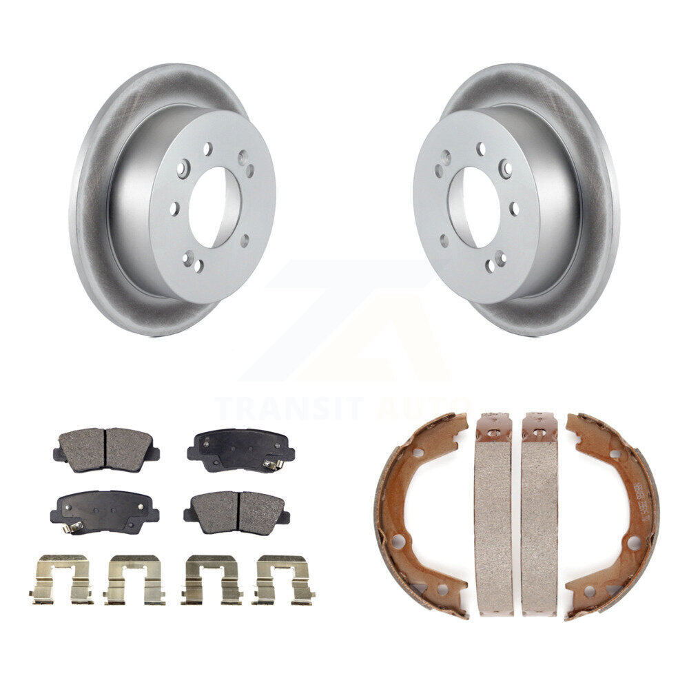 Coated Disc Rotors and Semi-Metallic Brake Pads Kit-KGF-103669 - Kit.bestparts.ca