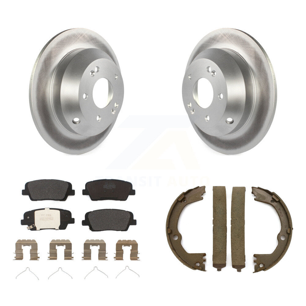 Coated Disc Rotors and Semi-Metallic Brake Pads Kit-KGF-103674 - Kit.bestparts.ca