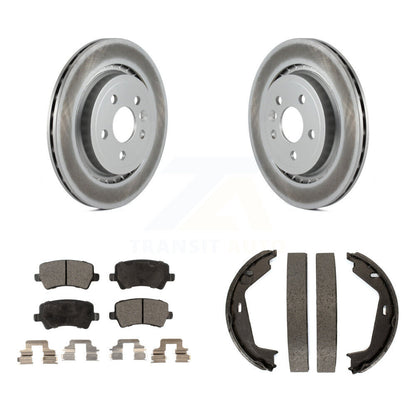 Coated Disc Rotors and Semi-Metallic Brake Pads Kit-KGF-103683 - Kit.bestparts.ca